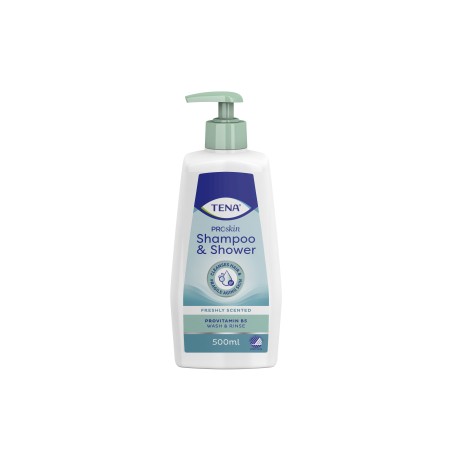 TENA SHAMPOO & SHOWER 500 ML
