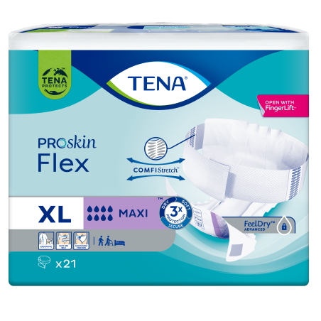Pannolone Per Incontinenza Tena Flex Maxi Extralarge 21 Pezzi