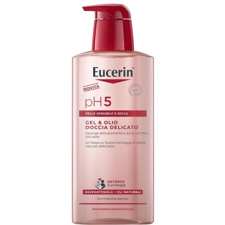 Eucerin Gel & Olio Doccia Delicato 400 Ml