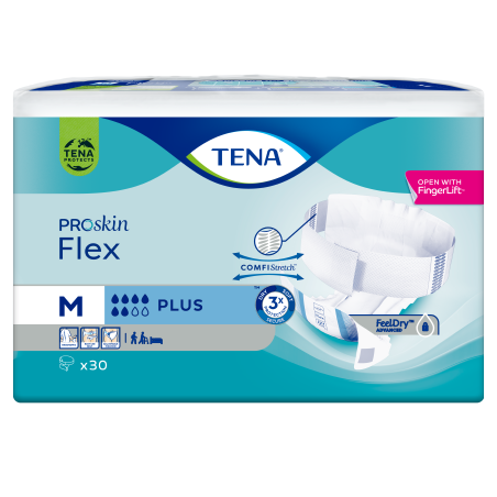 Pannolone Per Incontinenza Tena Flex Plus Medium 30 Pezzi