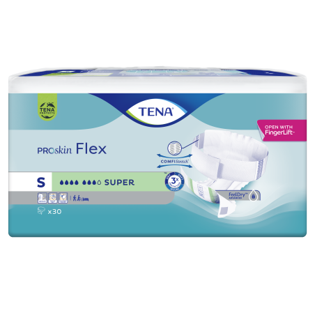 Pannolone Per Incontinenza Tena Flex Super Small 30 Pezzi