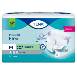 Pannolone Per Incontinenza Tena Flex Super Medium 30 Pezzi