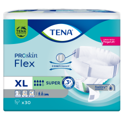 Pannolone Per Incontinenza Tena Flex Super Extralarge 30 Pezzi