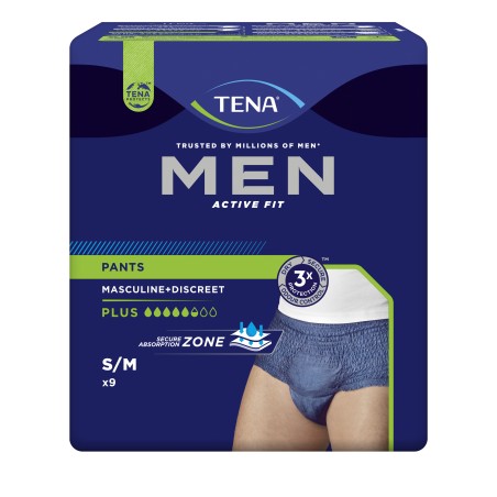 TENA MEN PANTS ACTIVE FIT M 9 PEZZI TENA MEN PANTS ACTIVE FIT M 9 PEZZI