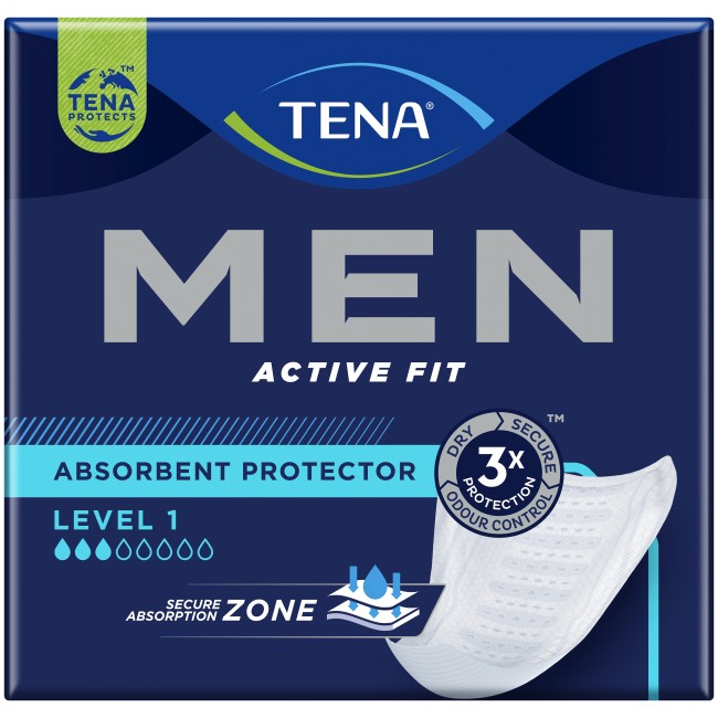 PANNOLONE SAGOMATO TENA MEN LEVEL 1 12 PEZZI PANNOLONE SAGOMATO TENA MEN LEVEL 1 12 PEZZI