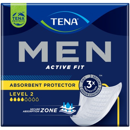 PANNOLONE SAGOMATO TENA MEN LEVEL 2 10 PEZZI PANNOLONE SAGOMATO TENA MEN LEVEL 2 10 PEZZI