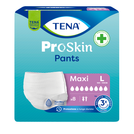 Pannolone A Mutandina Tena Pants Maxi L 8 Pezzi Pannolone A Mutandina Tena Pants Maxi L 8 Pezzi
