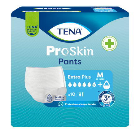 Tena Pants Extra Plus M 10 Pezzi Tena Pants Extra Plus M 10 Pezzi