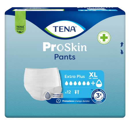 Pannolone A Mutandina Tena Pants Extra Plus Xl 12 Pezzi