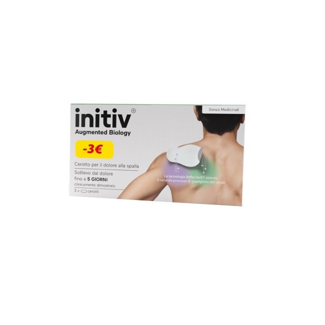 Cerotto Dolore Spalla Initiv 3 Pezzi Promo Cerotto Dolore Spalla Initiv 3 Pezzi Promo