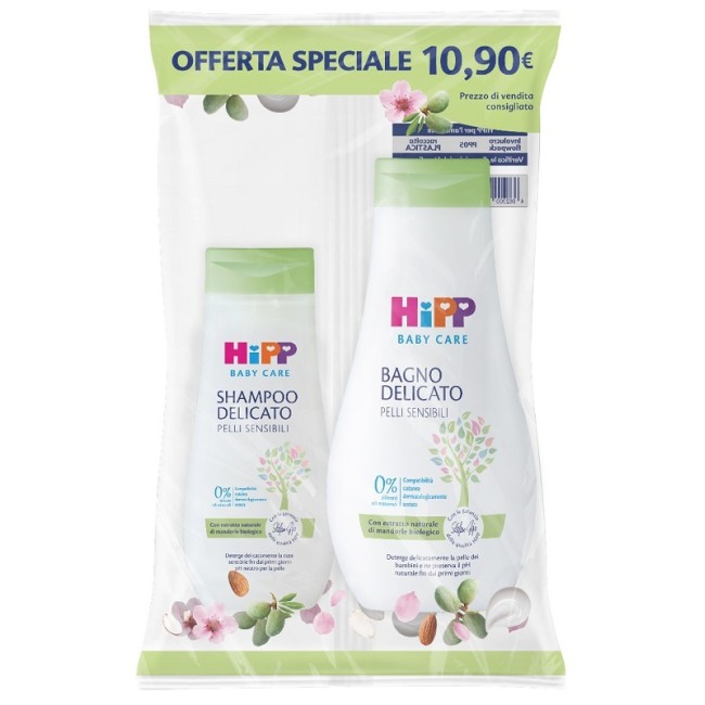 Hipp Special Pack 1 Shampoo Delicato 200 Ml + 1 Bagno Delicato 350 Ml