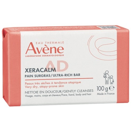 Confezione da 100 gr di Avene Xeracalm AD Pane Surgrass Saponetta Viso Corpo Confezione da 100 gr di Avene Xeracalm AD Pane Surgrass Saponetta Viso Corpo