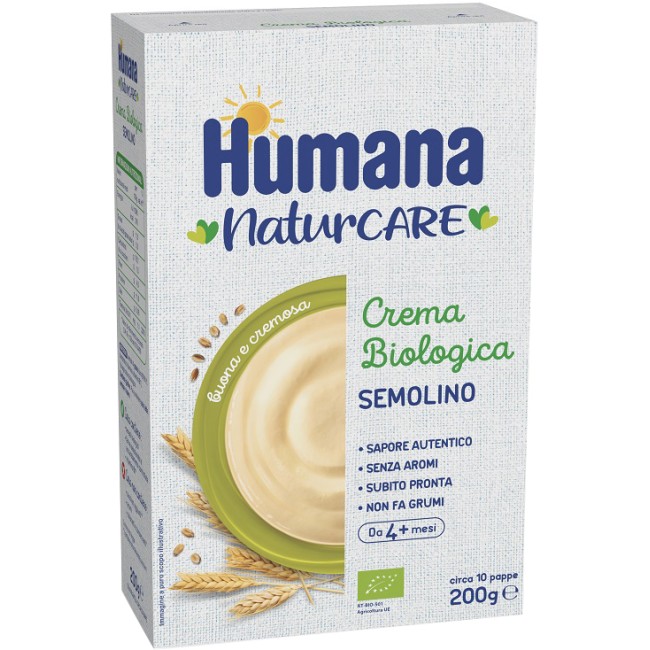 Humana Crema Biologica Semolino 200 G Humana Crema Biologica Semolino 200 G