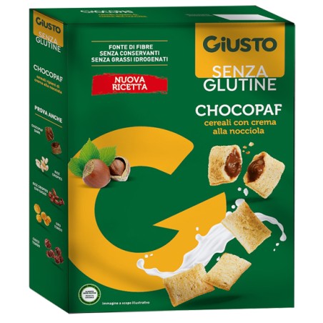 Giusto Senza Glutine Chocopaf 250 G Giusto Senza Glutine Chocopaf 250 G