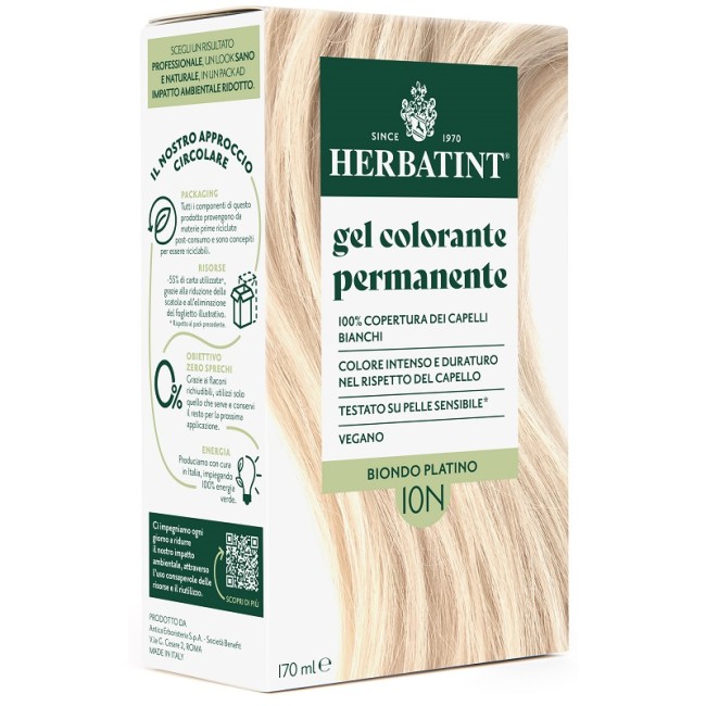 Herbatint 10n Biondo Platino 170 Ml