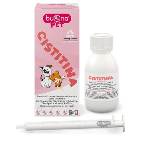 Flacone da 60 grammi di Buona Pet Cistitina Trattamento Per Il Benessere Urinario Di Cani E Gatti. Flacone da 60 grammi di Buona Pet Cistitina Trattamento Per Il Benessere Urinario Di Cani E Gatti.