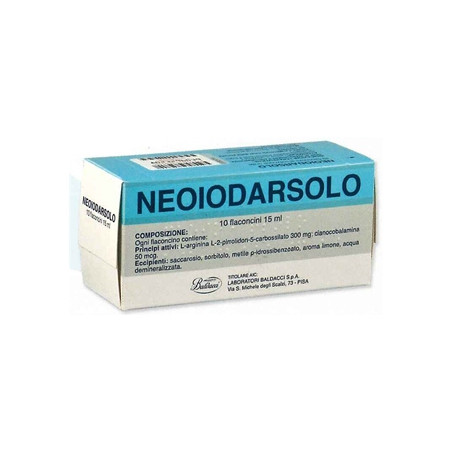 Neoiodarsolo 15ml Soluzione Orale 10 Flaconcini Neoiodarsolo 15ml Soluzione Orale 10 Flaconcini