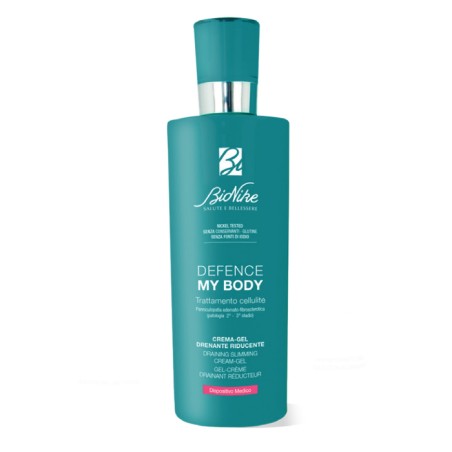 Flacone risparmio da 400 ml di Bionike Defence My Body Crema Gel Drenante Riducente Anticellulite.