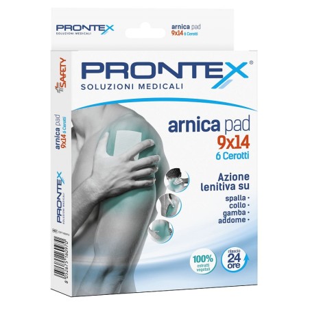 Cerotto Prontex Arnica Pad 9 X 14 6 Pezzi Cerotto Prontex Arnica Pad 9 X 14 6 Pezzi