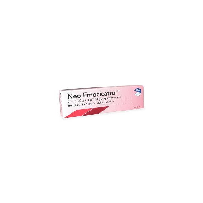 Neo Emocicatrol 0,1g/100g + 1g/100g Unguento Nasale 20g Neo Emocicatrol 0,1g/100g + 1g/100g Unguento Nasale 20g