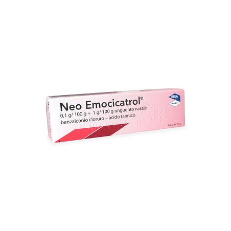 Neo Emocicatrol 0,1g/100g + 1g/100g Unguento Nasale 20g
