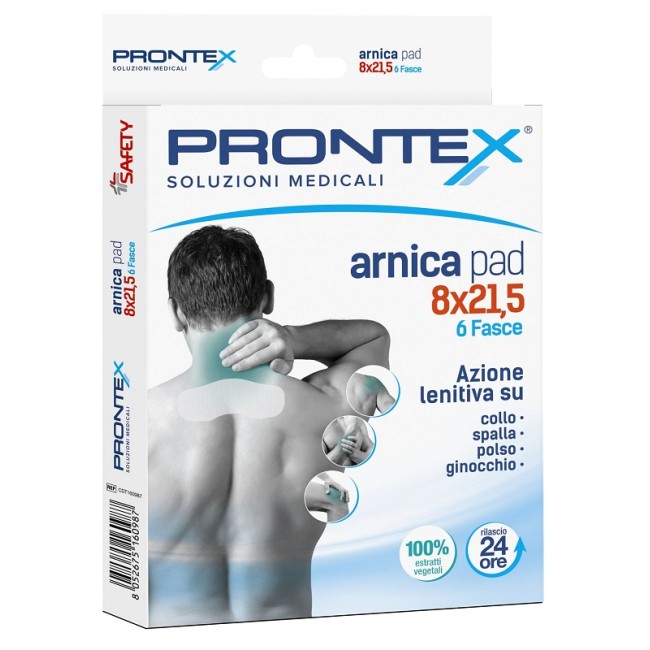 Fascia Prontex Arnica Pad 8 X 21 ,5 6 Pezzi Fascia Prontex Arnica Pad 8 X 21 ,5 6 Pezzi