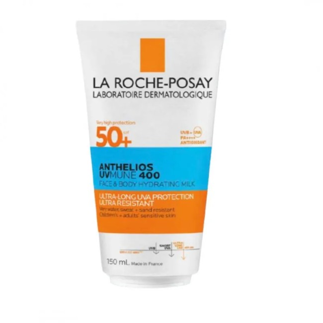Anthelios Latte Uvmune Viso e Corpo Pelle Secca o Atopica Spf 50+ 150 Ml