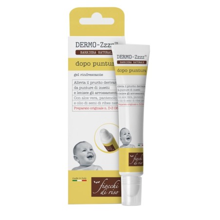 Tubetto da 14 ml di Fiocchi di Riso Dermo Zzz Dopo Puntura Tubetto da 14 ml di Fiocchi di Riso Dermo Zzz Dopo Puntura