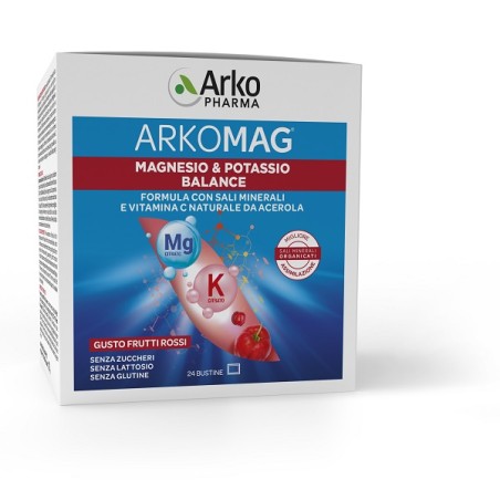 Arkomag Magnesio & Potassio Balance 24 Bustine Arkomag Magnesio & Potassio Balance 24 Bustine