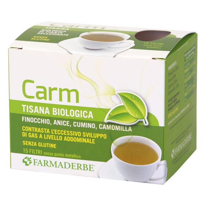 Carm Tisana Biologica 15 Filtri Carm Tisana Biologica 15 Filtri