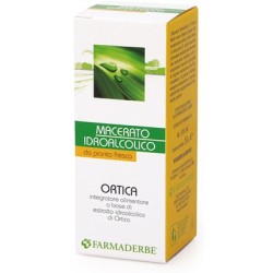 Flacone da 50 ml di Ortica macerato Idroalcolico, integratore drenante per contrastare la cellulite.