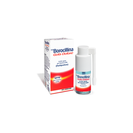 Neoborocillina Gola Dolore Menta Spray Per Mal Di Gola 15 Ml Neoborocillina Gola Dolore Menta Spray Per Mal Di Gola 15 Ml