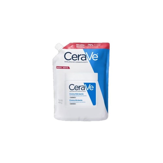 Flacone ricarica da 454 gr di Cerave Crema Idratante Corpo