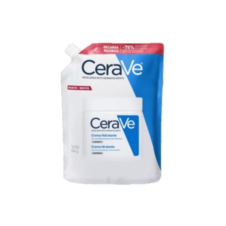 Flacone ricarica da 454 gr di Cerave Crema Idratante Corpo