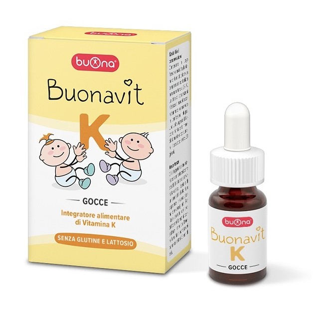 Flacone da 8,5 ml di Buonavit K Integratore Per Crescita Ossea E Coagulazione Del Sangue. Flacone da 8,5 ml di Buonavit K Integratore Per Crescita Ossea E Coagulazione Del Sangue.