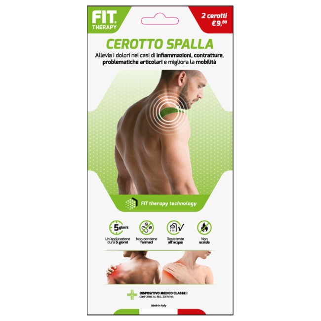 Fit Therapy Cerotto Spalla 2 Pezzi Fit Therapy Cerotto Spalla 2 Pezzi