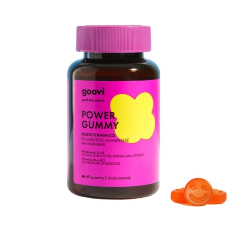Goovi Multivitaminico Power integratore in gummies vitamine e zinco 60 pezzi