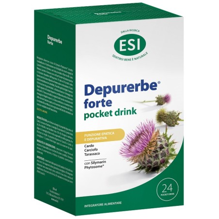 Esi Depurerbe Forte Pocket Drink 24 Pezzi 20 Ml Esi Depurerbe Forte Pocket Drink 24 Pezzi 20 Ml