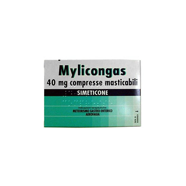 Mylicongas 40mg 50 Compresse Masticabili Per Gonfiore E Aerofagia Mylicongas 40mg 50 Compresse Masticabili Per Gonfiore E Aerofagia