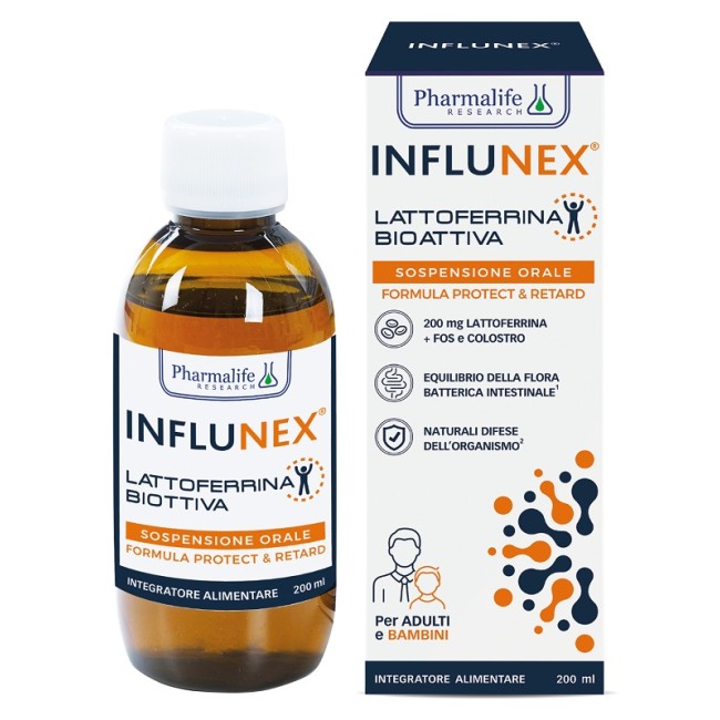 Influnex Lattoferrina Bioattiva 200 Ml