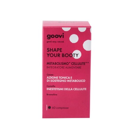 Goovi Shape Your Booty integratore anticellulite 60 compresse