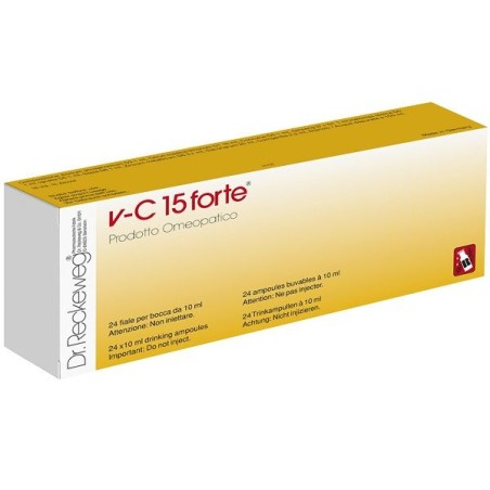 Dr. Reckeweg Vc15 Forte Medicinale Omeopatico Tonico Energizzante 24 flaconi