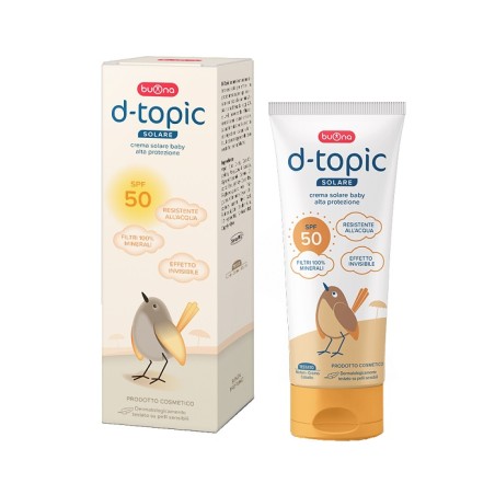Confezione da 100 ml di Dtopic Solare Bambini Protezione Solare Per I Più Piccoli. Confezione da 100 ml di Dtopic Solare Bambini Protezione Solare Per I Più Piccoli.