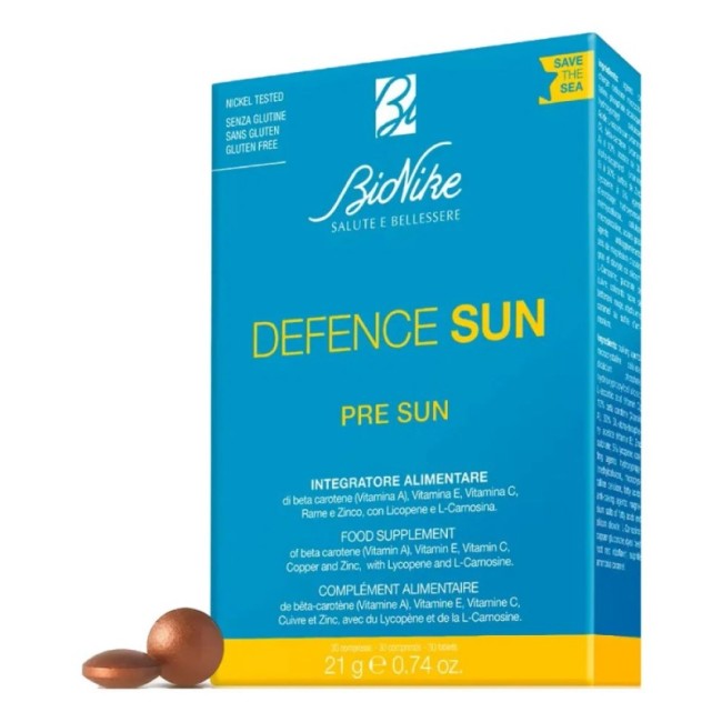 Defence Sun 30 Compresse Display Box 12 Pezzi Defence Sun 30 Compresse Display Box 12 Pezzi