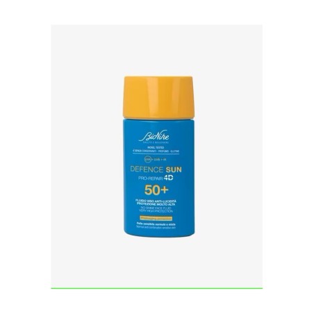 Defence Sun Fluido Viso Anti-lucidita'  Pelli Normali e Miste Spf 50+ 50 Ml