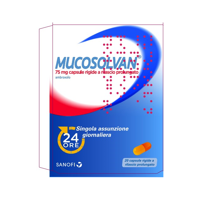 Mucosolvan 75mg 20 Capsule Rigide A Rilascio Prolungato Mucosolvan 75mg 20 Capsule Rigide A Rilascio Prolungato