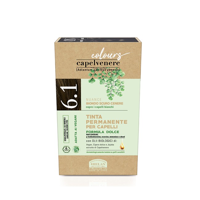 Capelvenere Colours Tinta Capelli 6,1n Biondo Scuro Cenere