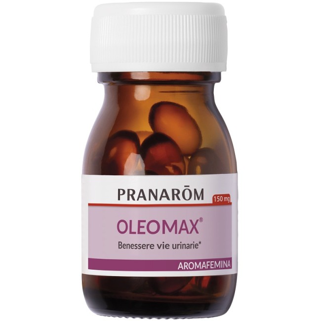 Confezione da 15 caosule di Pranarom Oleomax, rimedio per il benessere delle vie urinarie. Confezione da 15 caosule di Pranarom Oleomax, rimedio per il benessere delle vie urinarie.