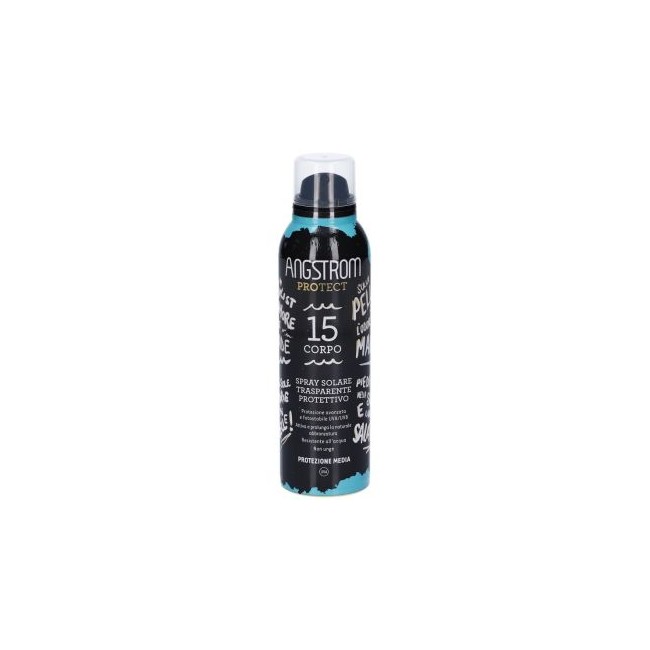 Angstrom Solare Spray Trasparente Spf15 150 Ml Angstrom Solare Spray Trasparente Spf15 150 Ml