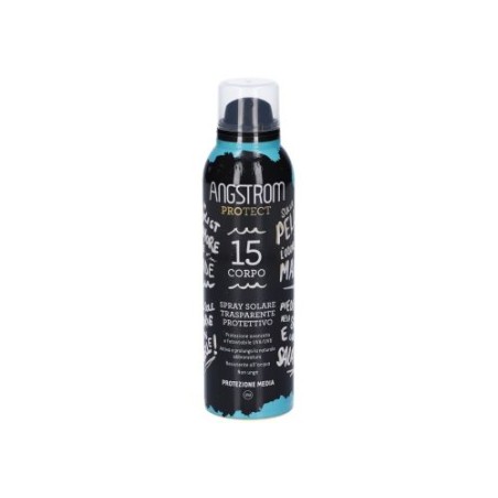 Angstrom Solare Spray Trasparente Spf15 150 Ml Angstrom Solare Spray Trasparente Spf15 150 Ml